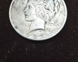 1923 Peace Dollar