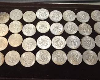 Kennedy Half Dollars 90% silver