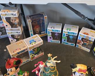 Massive FUNKO POP Collection and other collectible toys, Pez, Star-trek, Disney etc.