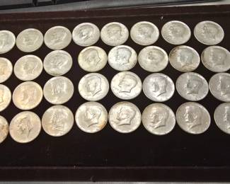 Kennedy Half Dollars 90% silver