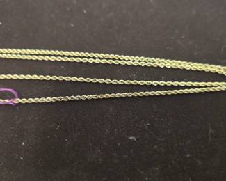 14k gold necklace