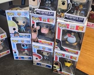 Massive FUNKO POP Collection and other collectible toys, Pez, Star-trek, Disney etc.