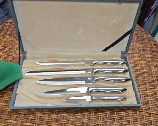 Samurai stainless knife set