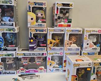 Massive FUNKO POP Collection and other collectible toys, Pez, Star-trek, Disney etc.