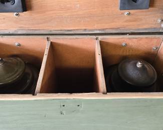 nice collection of vintage lanterns, jerry cans, railroad lights, military lanterns, cookstoves and ammo box's.