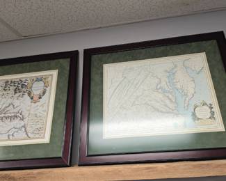 nice framed maps