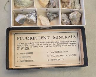 Fluorescent Minerals awesome little collection