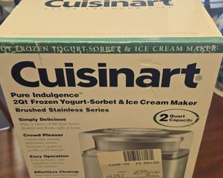 Cuisinart ice-cream maker