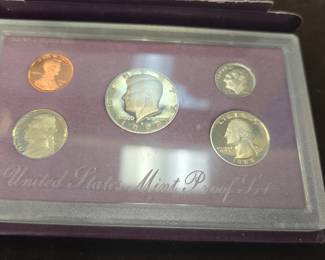 1987 mint proof set