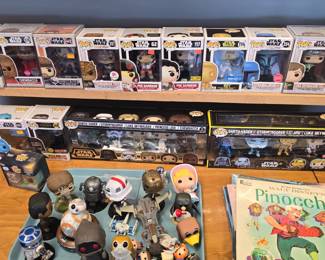 Massive FUNKO POP Collection and other collectible toys, Pez, Star-trek, Disney etc.
