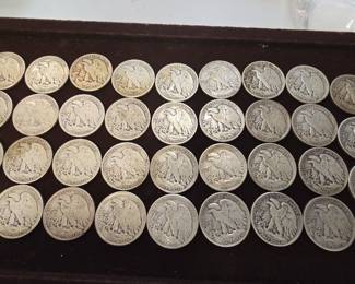 Walking Liberty Half Dollars 90% silver