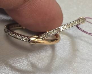 14k gold hoop earrings