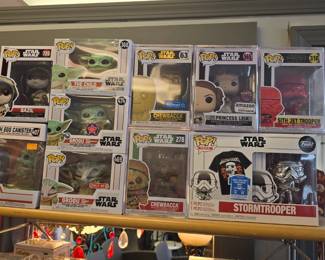 Massive FUNKO POP Collection and other collectible toys, Pez, Star-trek, Disney etc.