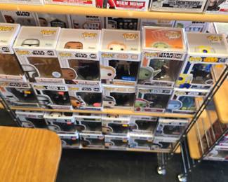 Massive FUNKO POP Collection and other collectible toys, Pez, Star-trek, Disney etc.