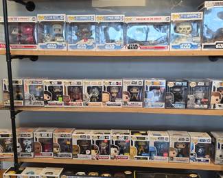 Massive FUNKO POP Collection and other collectible toys, Pez, Star-trek, Disney etc.