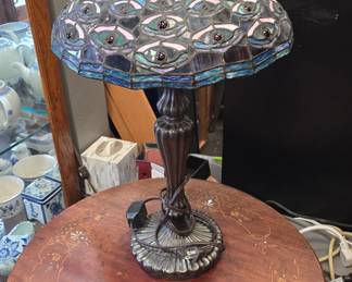 stained glass table lamp