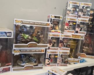 Massive FUNKO POP Collection and other collectible toys, Pez, Star-trek, Disney etc.