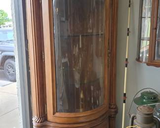 curio cabinet it does light up