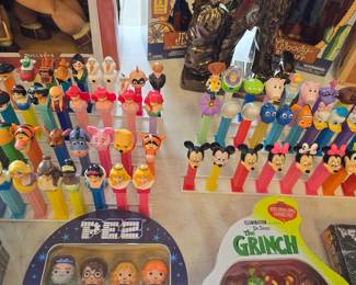 Massive FUNKO POP Collection and other collectible toys, Pez, Star-trek, Disney etc.