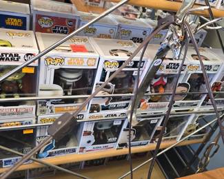 Massive FUNKO POP Collection and other collectible toys, Pez, Star-trek, Disney etc.