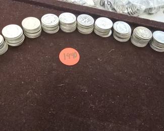 1940s Mercury dimes 90% silver