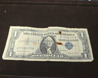 old silver certificate
