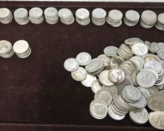 Roosevelt dimes 90% silver