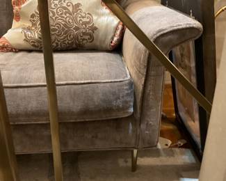 Modern gray couch 29” x 102” x 30” $ 1200 + tax