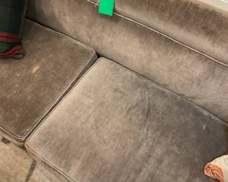 Modern gray couch 29” x 102” x 30” $ 1200 + tax
