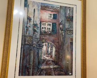 Cityscape print