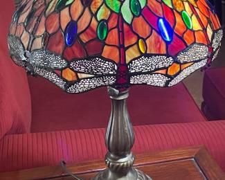 Stained glass lamp