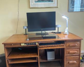 Oak desk