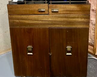 Mid Century bar cabinet