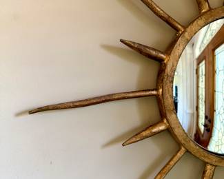 Sunburst Convex mirror vintage