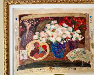 Decorative artwork abstract media