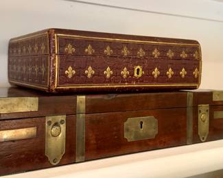 Antique boxes