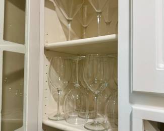 Wine glasses, martini