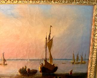 Original 19th century painting ca 1880-1900 unsigned