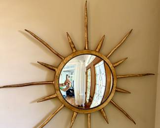 Sunburst Convex mirror vintage