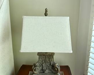 Architectural accent lamps one of a pair