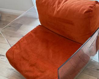 Pair of Kartell Outdoor “pop chairs”. Retail value $4700 for 2.
