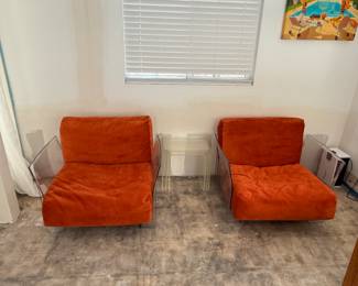 Pair of kartel lounge chairs