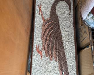 Sand art roadrunner