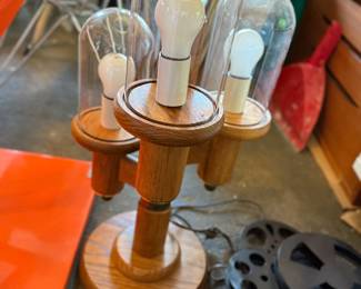 Cactus lamp in pristine condition! Huge shade as well.