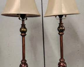 Pair of Vintage Ornate Table Lamps
