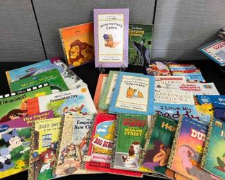 Mystery Lot Of Disney Books More
