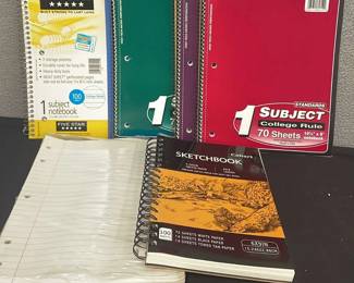 Stay artistic notebook sketchbook Lot