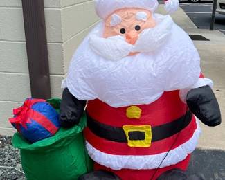 Christmas Inflatable Santa Claus Outdoor