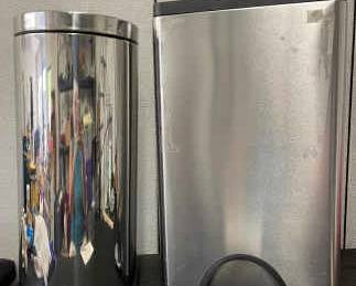 Trash And Compostable Receptacles