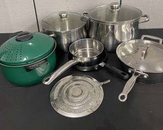 Nonstick, Stainless Steel And More Pot pan Collection